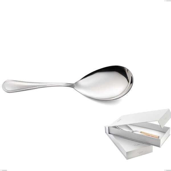 Confezione a libro 1 pezzo pala riso privilege, Acciaio inox Aisi 304 Posate Lucide, spessore 2.5 mm