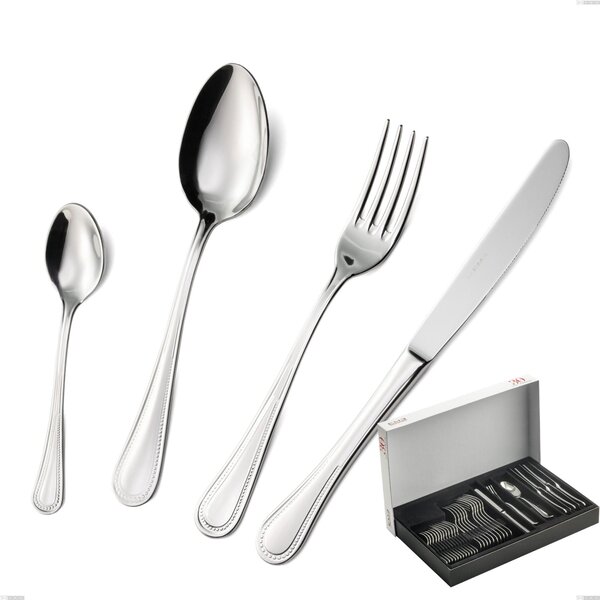 Confezione Panoramica 30 pezzi privilege, Acciaio inox Aisi 304 Posate Lucide, spessore 2.5 mm