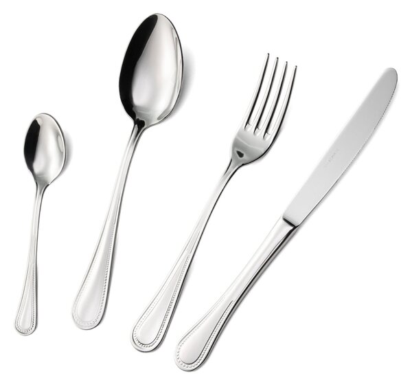 Servizio Posate PRIVILEGE 24 pezzi 6 posti tavola 6 Coltelli 6 Forchette 6 Cucchiai 6 Cucchiaini caff� in acciaio 18/10