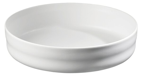 Pirofila In Porcellana Rotonda � 26.5xh6 cm Bianco