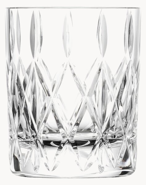 Set di 4 bicchieri da whisky in cristallo Age