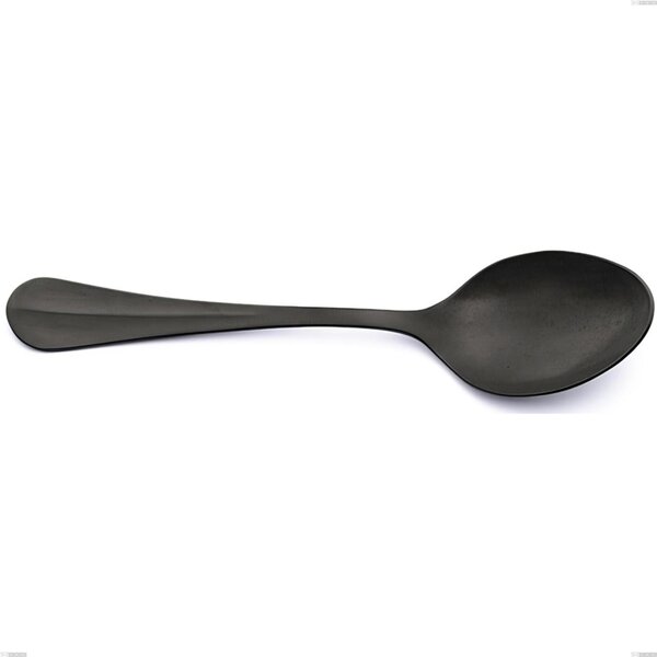 Cucchiaio da servizio Royal Retr� PVD Black, Acciaio inox 18/10 antico, spessore 2.5 mm, lunghezza 233 mm, pvd black