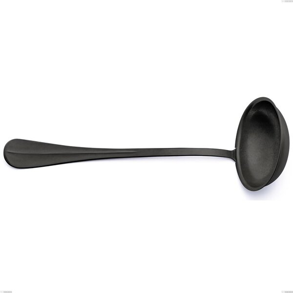 Mestolo Royal Retr� PVD Black, Acciaio inox 18/10 antico, spessore 2.5 mm, lunghezza 287 mm, pvd black
