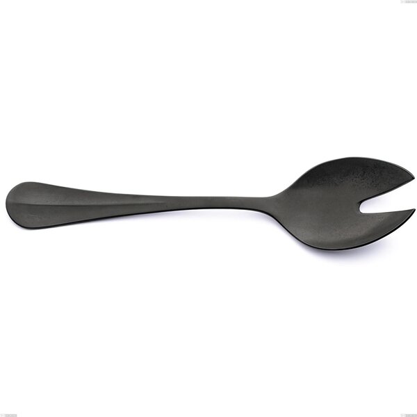 Coppia insalata Royal Retr� PVD Black, Acciaio inox 18/10 antico, spessore 2.5 mm, lunghezza 233 mm, pvd black
