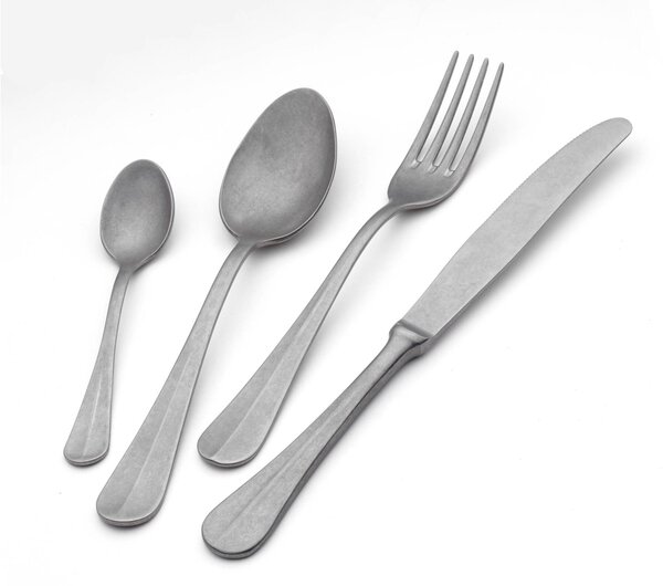 Confezione vetrina 1 pezzi pala riso Royal Retro, Acciaio inox 18-10 finitura vintage, spessore 2.5 mm