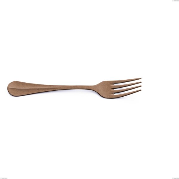 Forchetta da servizio Royal Retr� PVD Chocolate, Acciaio 18/10 antico, spessore 2.5 mm, lunghezza 233 mm, pvd chocolate