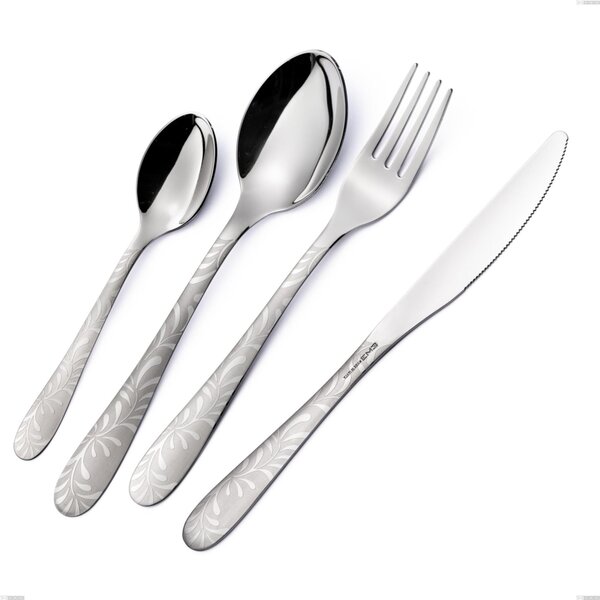 Cucchiaino caff� Segno Mediterraneo, Acciaio 18/10 (aisi 304) incisione laser, spessore 1.8 mm, lunghezza 137 mm