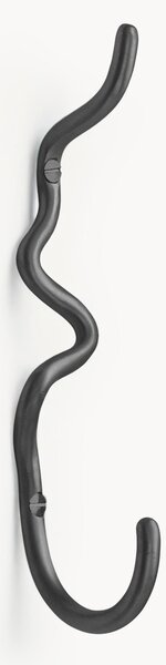Gancio da parete fatto a mano in ottone Curvature