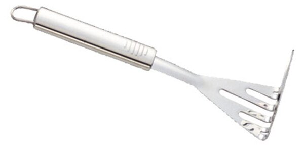 Schiacciapatate in acciaio 18/10 lunghezza 27 cm con Anello collezione Club Mestoli