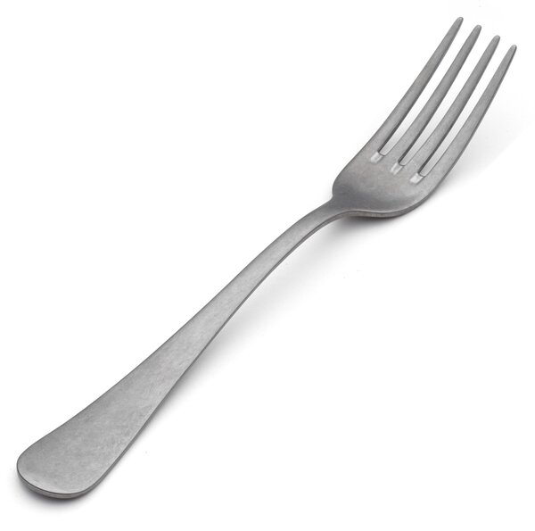 Forchetta da Tavola Milano Retr� in acciaio inox 18/10 lucidatura opaca 2,5 mm di spessore, Lunghezza 205 mm