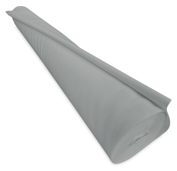 Tessuto impermeabile grigio chiaro, altezza 150 cm MIG03