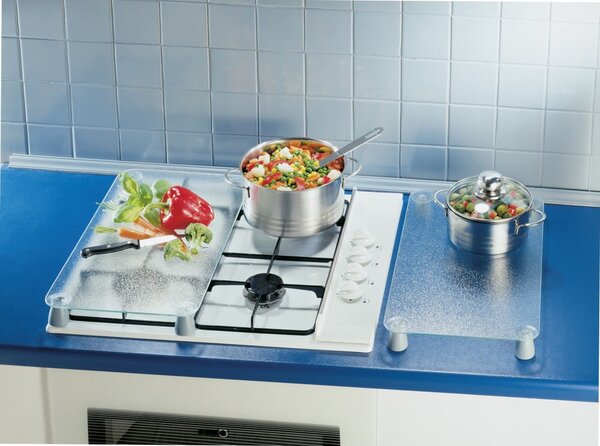 Set di 2 coperchi in vetro per stufa Trasparente Universal - Wenko