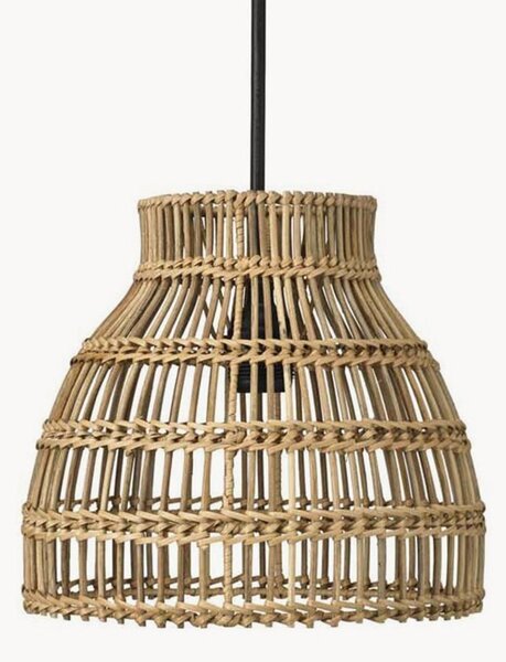 Lampada a sospensione in rattan fatta a mano Sarah