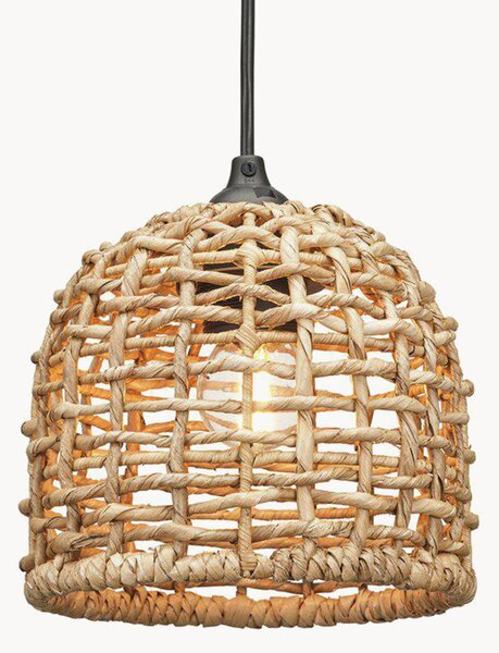 Lampada a sospensione in fibra naturale Cebu