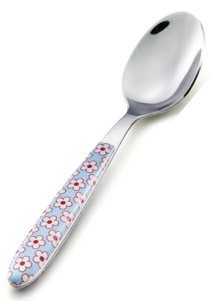 Cucchiaio da tavola colorato 1 pezzi VERO MARGARITA Azzurro 63 18/C