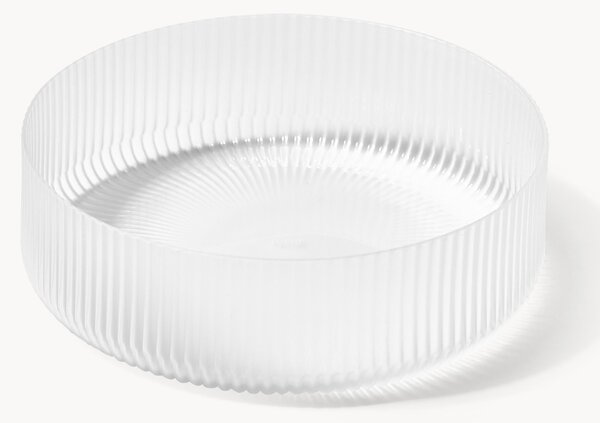 Ciotole da portata in vetro soffiato millerighe Ripple 4 pz