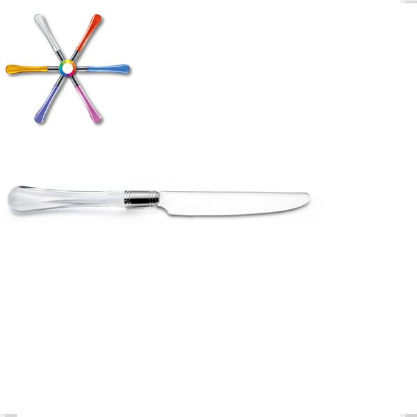 Coltello frutta Zaffiro, (acciaio 18.10 aisi304), manico in metacrilato