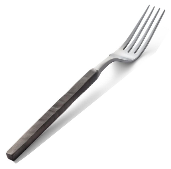 Servizio Posate ZEUS FIRE 24 pezzi 6 posti tavola acciaio inox 18.10 AISI304 manicatura martellata brunita