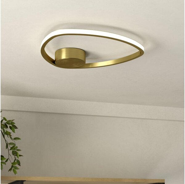 Eglo 902149 - Plafoniera LED MOSCHELLA LED/9,7W/230V dorata