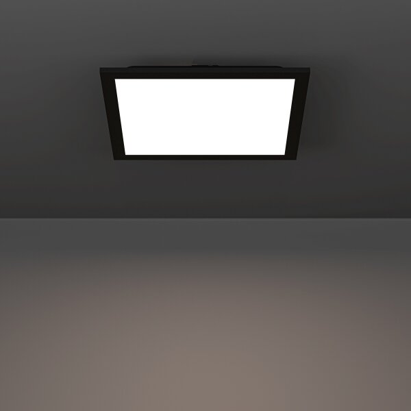 Eglo 901505-LED RGBW Plafoniera dimmerabile MORADILLO-Z LED/14W/230V 30x30cm nero