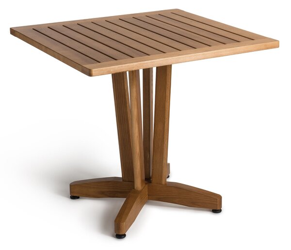 Tavolo quadrato fisso Ercole in legno di frassino Naturale Dimensioni 80x80h73 cm- Peso 22 kg prodotto in Italia