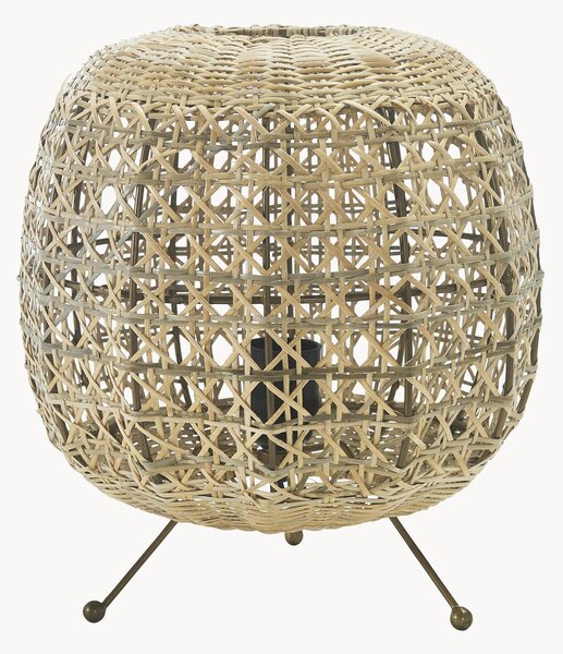 Lampada da tavolo in rattan fatto a mano Wickham