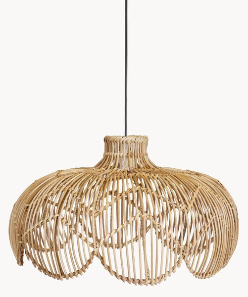 Lampada a sospensione in rattan fatta a mano Belle