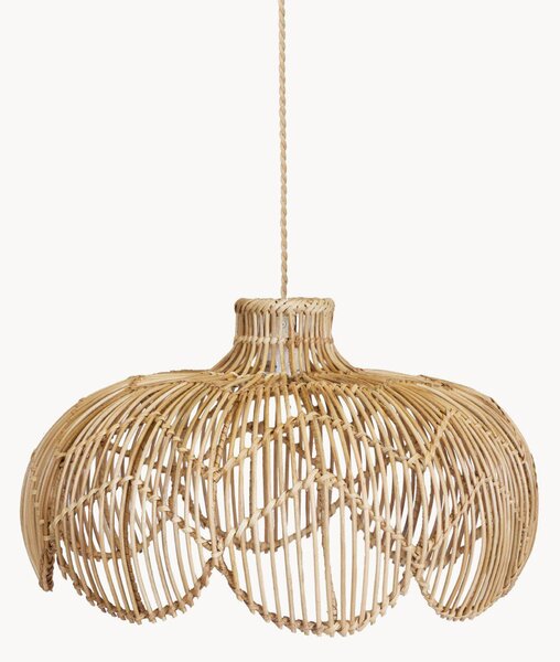 Lampada a sospensione in rattan fatta a mano Belle