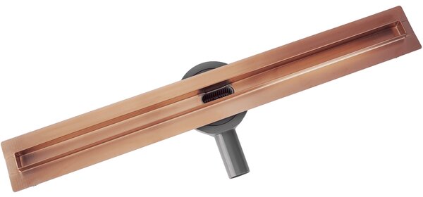 Scarico lineare REA Neox Slim pro Brushed Copper 60