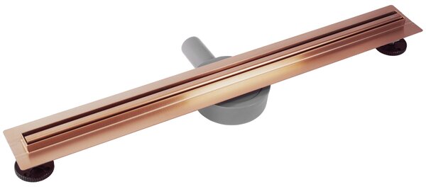 Scarico lineare REA Neox Slim pro Brushed Copper 60