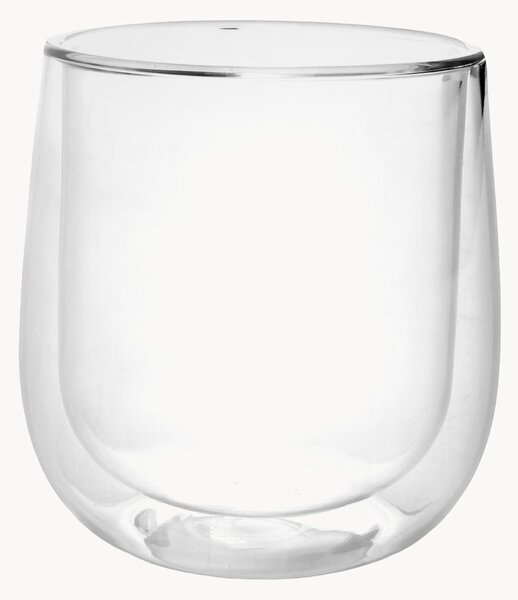 Set di 2 tazze in vetro borosilicato Paris