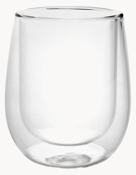 Set di 2 tazze in vetro borosilicato Paris