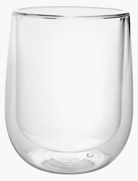 Set di 2 tazze in vetro borosilicato Paris