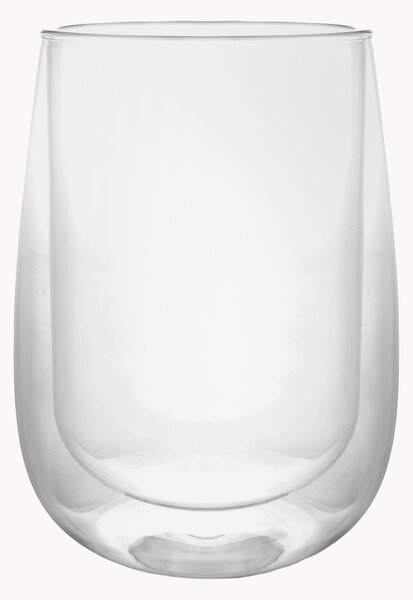 Set di 2 tazze in vetro borosilicato Paris