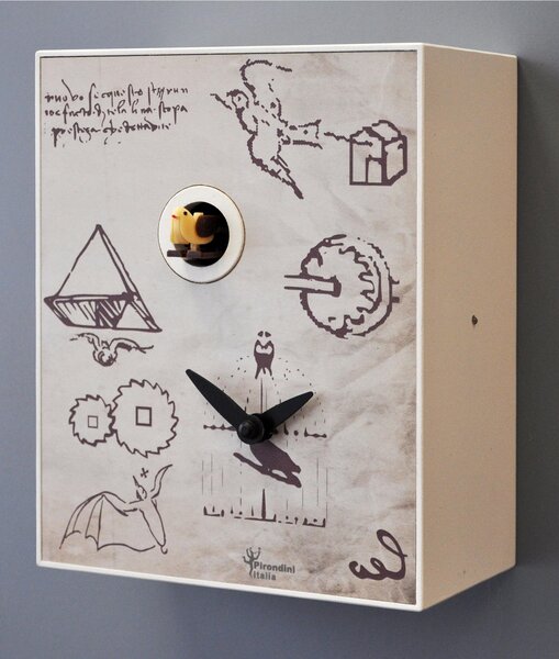 Orologio da Parete Cuc�, Leo 16,5x10xh20 cm design Ezio Pescatori