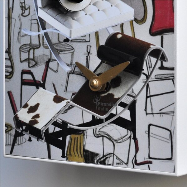 Orologio da Parete Cuc�, Design Chairs 16,5x10xh20 cm design Ezio Pescatori