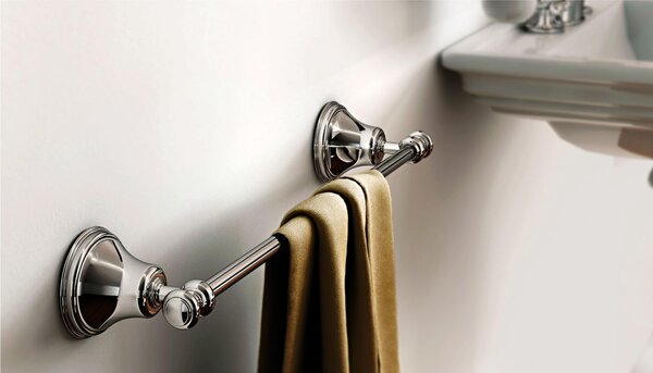 Porta Scopino da parete LIBERTY in Acciaio Inox Dimensioni 15,5x25xh40,5 con porcellana bianca interna