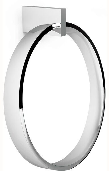 Porta Salviette Anello CM22 LAPIANA in acciaio inox lucido