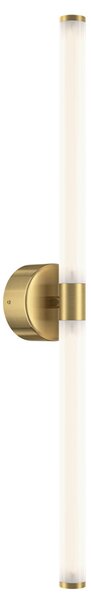 Applique Da Parete Moderno Axis Alluminio Oro Luce Led 16W