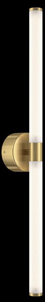 Applique Da Parete Moderno Axis Alluminio Oro Luce Led 16W