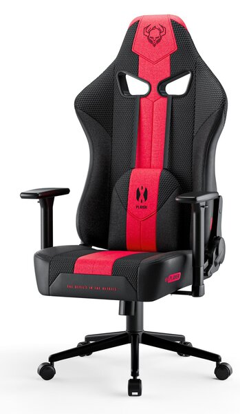 Sedia In Tessuto Diablo X-Player 2.0 Small: Cremisi Antracite