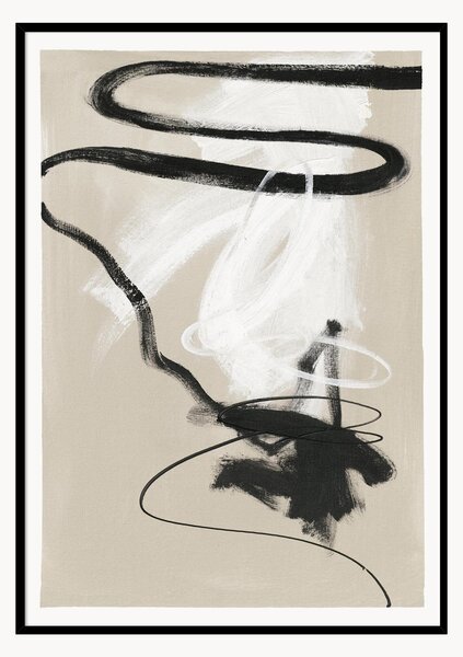 Stampa digitale incorniciata Less but better