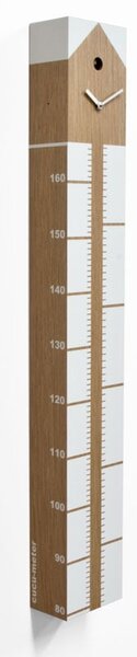 Orologio Cucu METER 15x16xh110 cm cassa in legno di rovere