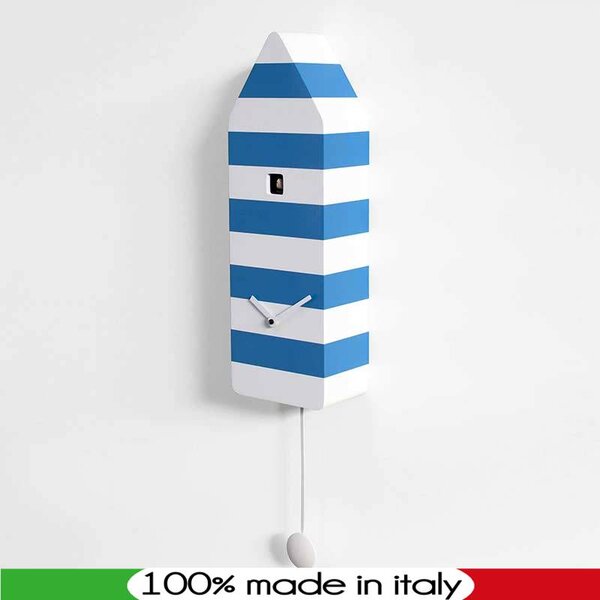 Orologio a cuc� Capri Capri � Capri � il cuc� Dimensioni 13x10x h 44 cm ispirato ad una delle pi� ambite mete blu e bianco