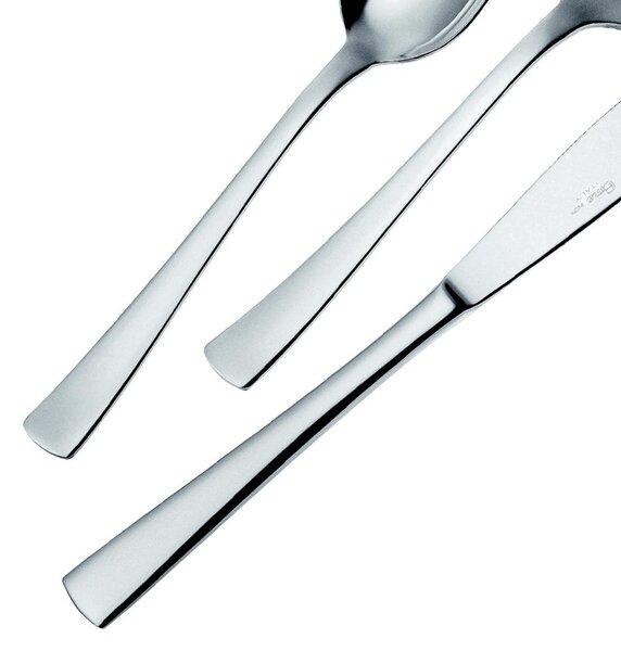 Servizio posate 4 Pezzi DORAM inox 18.10 Lucidato a specchio 2,5 mm