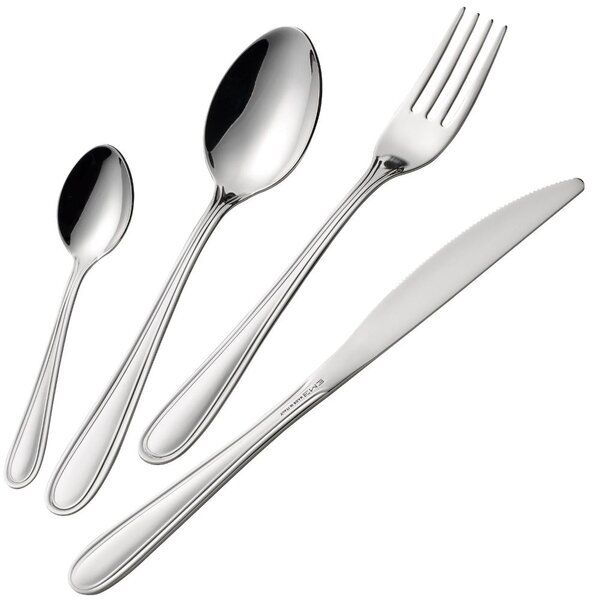 Servizio Posate 24 pezzi CITY in acciaio inox 1810 lucidato a specchio spessore 1.8 mm EME