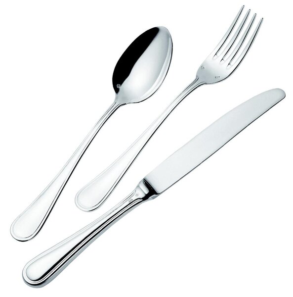 Servizio Posate 24 Pezzi IMPERO ARGENTATO Acciaio Argentato 8 micron con spessore 3 mm