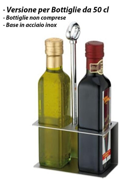Portabottiglie olio - versione per bottiglie 50 cl. R
