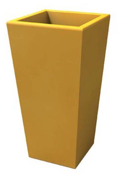 Portavaso Vaso in polietilene EGIZIO rustico 30x30xh 39 cm ideale per arredare al meglio sia un ambiente interno che esterno