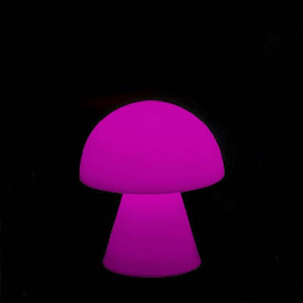 Lampada fungo JELLY 55 cm Viola ideale per uso interno ed esterno